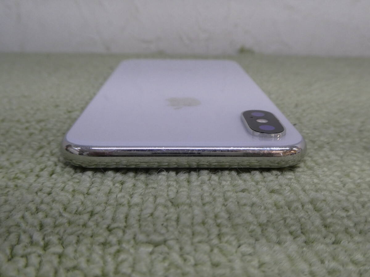 179-X87) 現状品 iPhone X 256GB シルバー ソフトバンク 制限 179-X87) 現状品 iPhone X 256GB シルバー ソフトバンク 制限