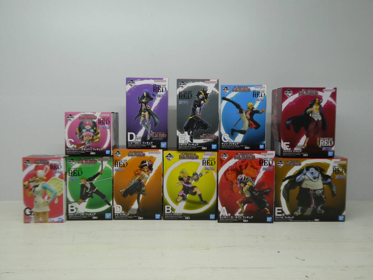 084-Z22) 未開封品 一番くじ ワンピース フィギュア 11点セット 084-Z22) 未開封品 一番くじ ワンピース フィギュア 11点セット