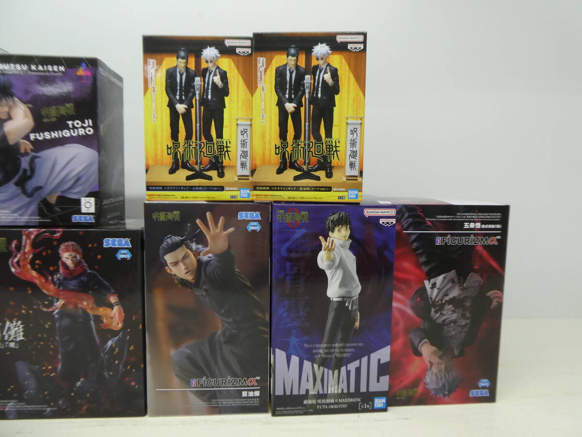 084-Z47) 未開封品 呪術廻戦 プライズ系 フィギュア 9点セット 084-Z47) 未開封品 呪術廻戦 プライズ系 フィギュア 9点セット