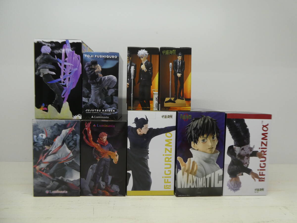 084-Z47) 未開封品 呪術廻戦 プライズ系 フィギュア 9点セット 084-Z47) 未開封品 呪術廻戦 プライズ系 フィギュア 9点セット