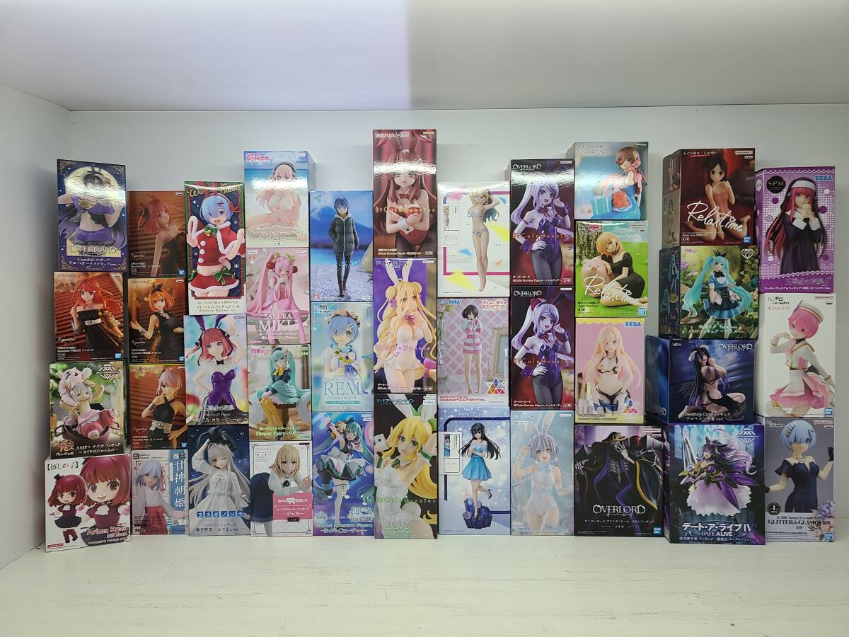 078-Y14)未開封 美少女フィギュア まとめ売り オバロ SAO 推しの 078-Y14)未開封 美少女フィギュア まとめ売り オバロ SAO 推しの