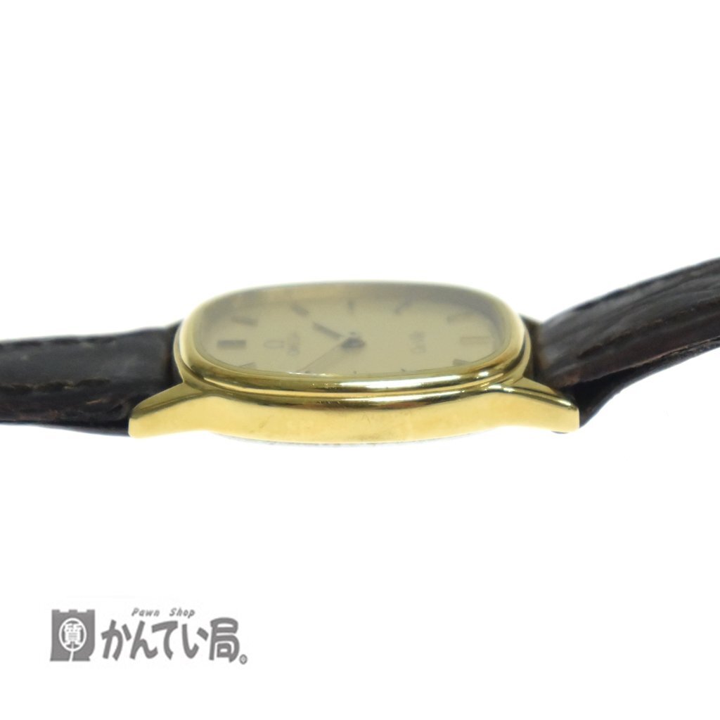 1円~ 稼働品 OMEGA オメガ De Ville デビル クオーツ時計 SS 1円~ 稼働品 OMEGA オメガ De Ville デビル クオーツ時計 SS