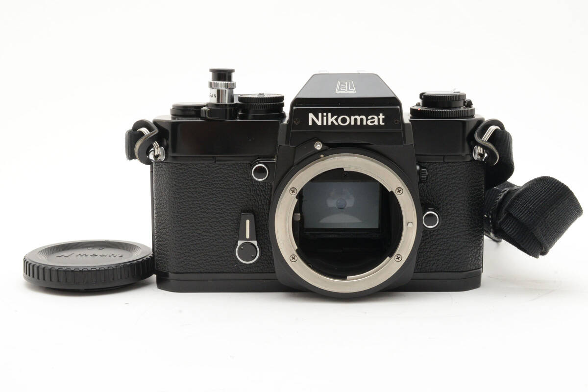 [ прекрасный товар ] Nikon пленочный фотоаппарат Nikon Nikomat EL Black SLR 35mm Film Camera Body 2415350