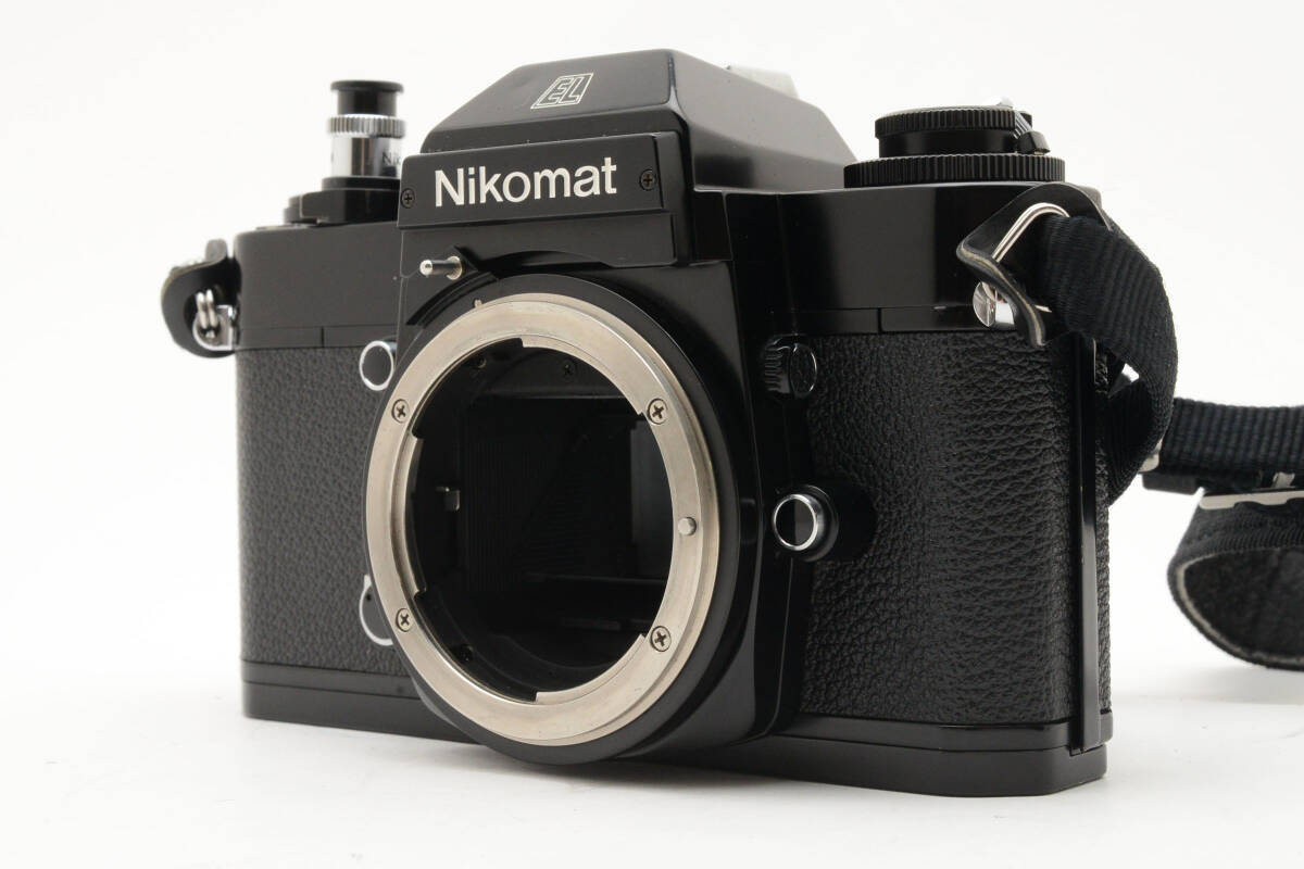 [ прекрасный товар ] Nikon пленочный фотоаппарат Nikon Nikomat EL Black SLR 35mm Film Camera Body 2415350