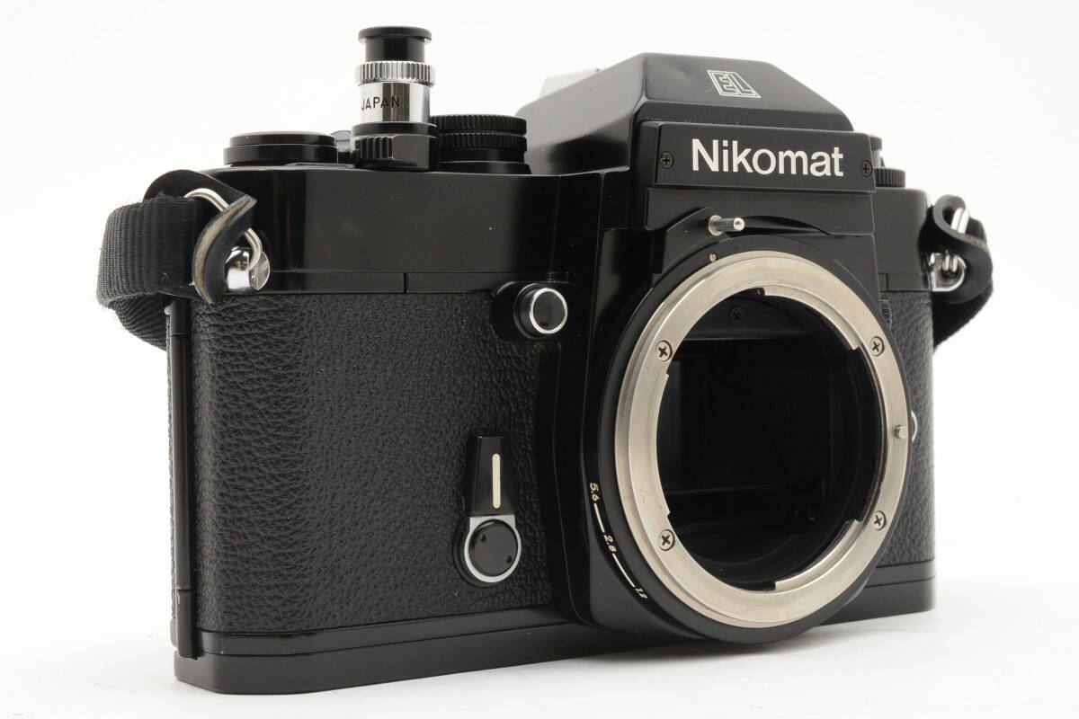 [ прекрасный товар ] Nikon пленочный фотоаппарат Nikon Nikomat EL Black SLR 35mm Film Camera Body 2415350