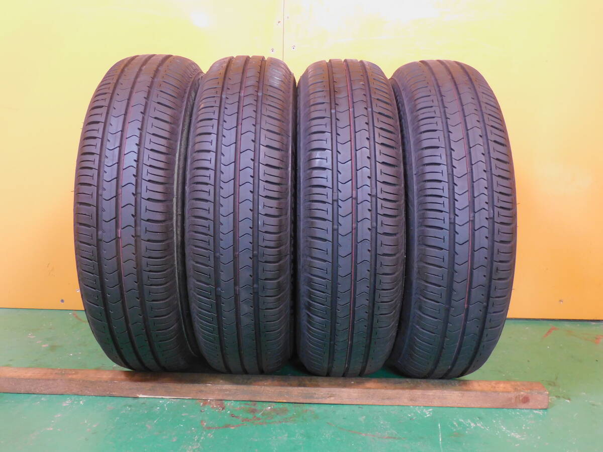 155/65R13 BRIDGESTONE アルト、ミラ、キャロル 製造年2021 4本 バリ溝★A427