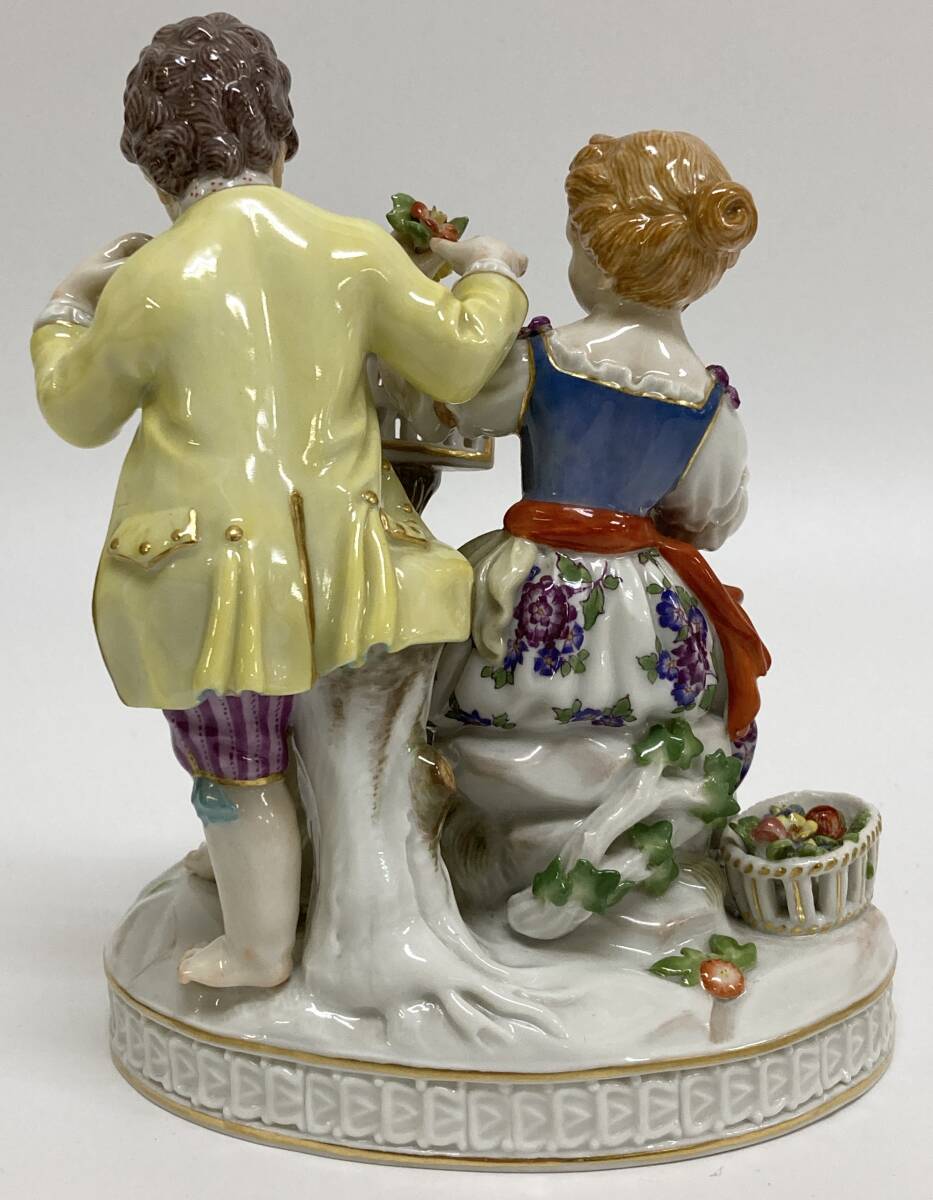 マイセン/MEISSEN「春の寓意シリーズより『鳥篭 』」陶磁器 マイセン/MEISSEN「春の寓意シリーズより『鳥篭 』」陶磁器
