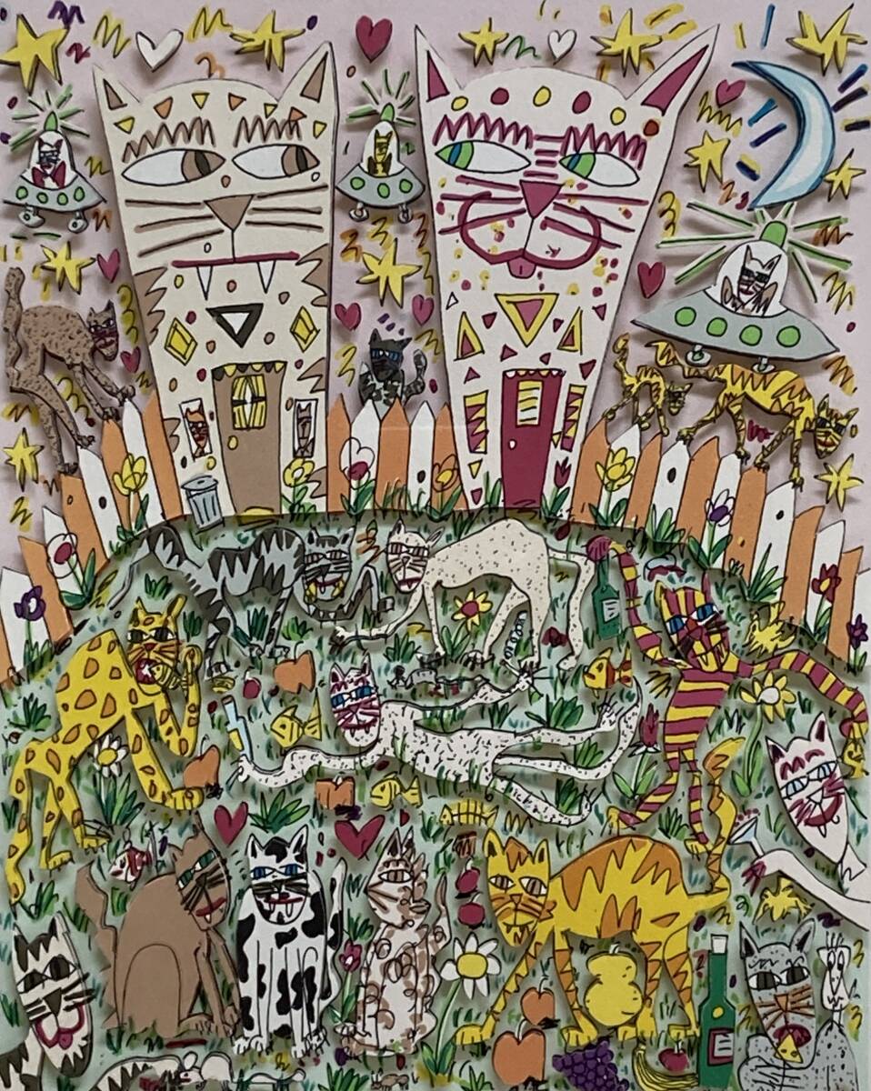 希少 ジェームス・リジィ/James Rizzi「TOO MANY~シリーズ」3D 希少 ジェームス・リジィ/James Rizzi「TOO MANY~シリーズ」3D
