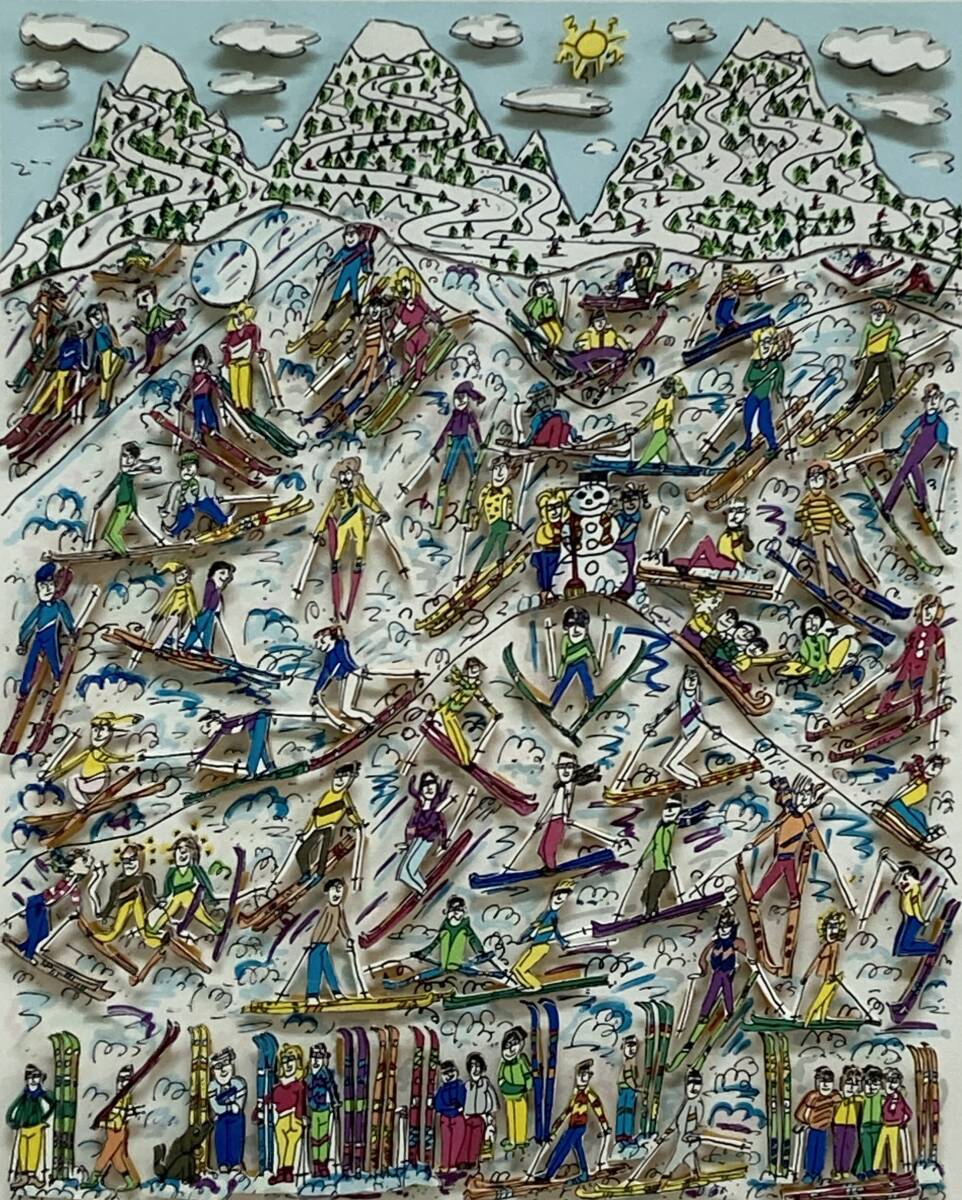 希少 ジェームス・リジィ/James Rizzi「TOO MANY~シリーズ」3D 希少 ジェームス・リジィ/James Rizzi「TOO MANY~シリーズ」3D