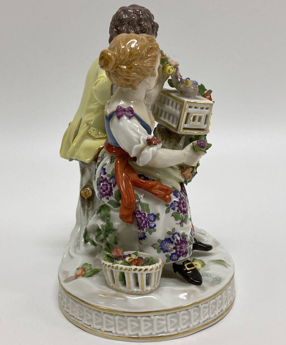 マイセン/MEISSEN「春の寓意シリーズより『鳥篭 』」陶磁器 マイセン/MEISSEN「春の寓意シリーズより『鳥篭 』」陶磁器