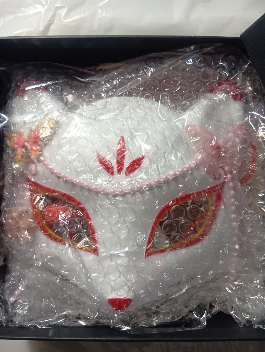 キツネのお面　コスプレかわいい