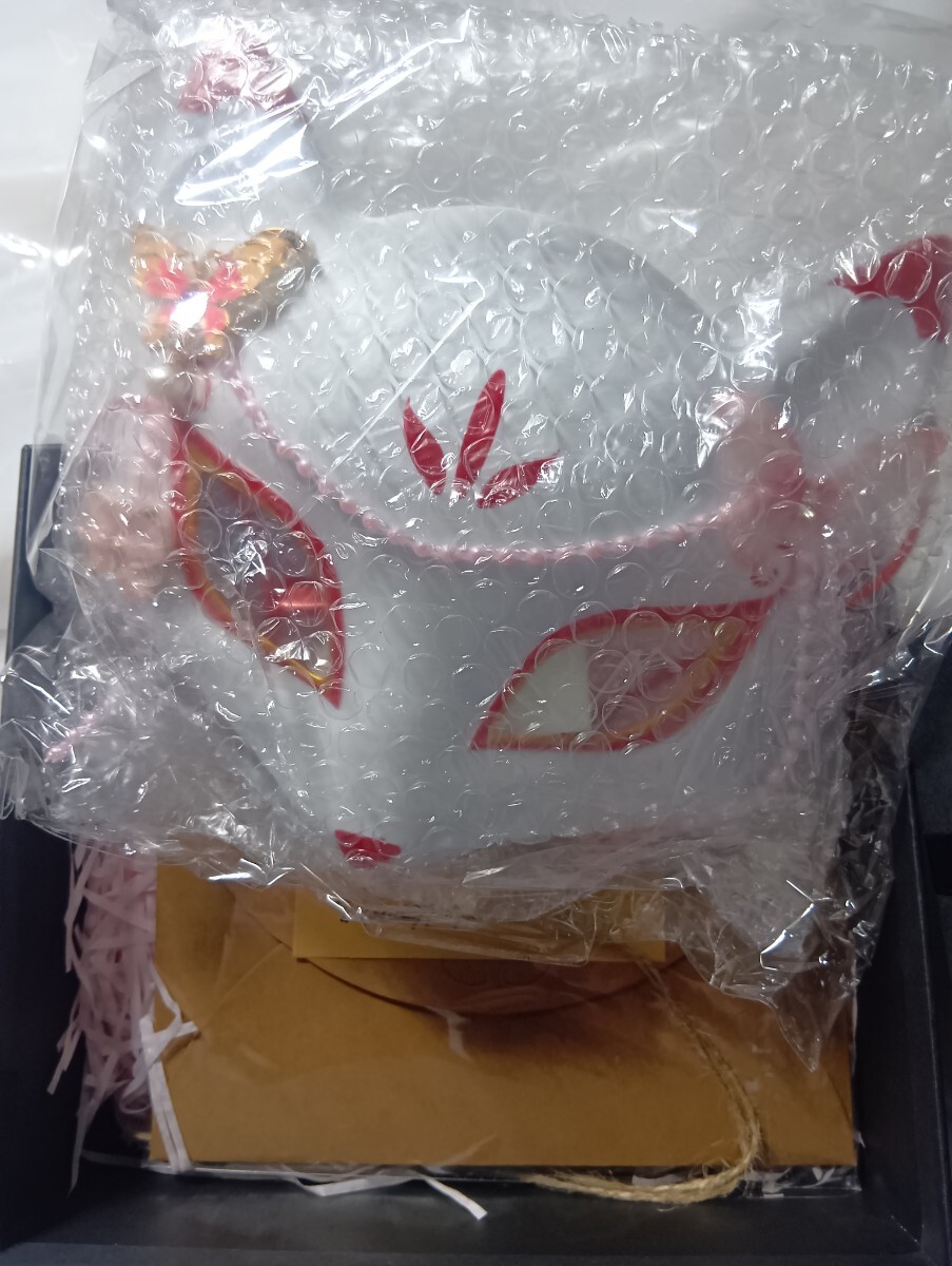 キツネのお面　コスプレかわいい