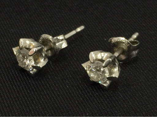1円 金具 Pt900 ピアス 両耳 サファイア ダイヤモンド他 1P 1円 金具 Pt900 ピアス 両耳 サファイア ダイヤモンド他 1P