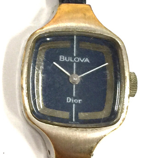 BULOVA スモールセコンド 手巻き 他 ディオール ブローバ W BULOVA スモールセコンド 手巻き 他 ディオール ブローバ W