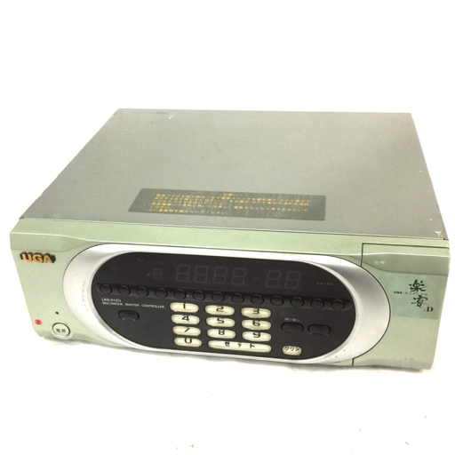 UGA 楽宴D LKS-01 通信カラオケ カラオケ機器 通電確認のみ 現状 UGA 楽宴D LKS-01 通信カラオケ カラオケ機器 通電確認のみ 現状