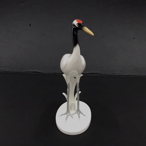 ノリタケ 鶴 ツル 置物 高さ約29.5cm スタジオコレクション ノリタケ 鶴 ツル 置物 高さ約29.5cm スタジオコレクション
