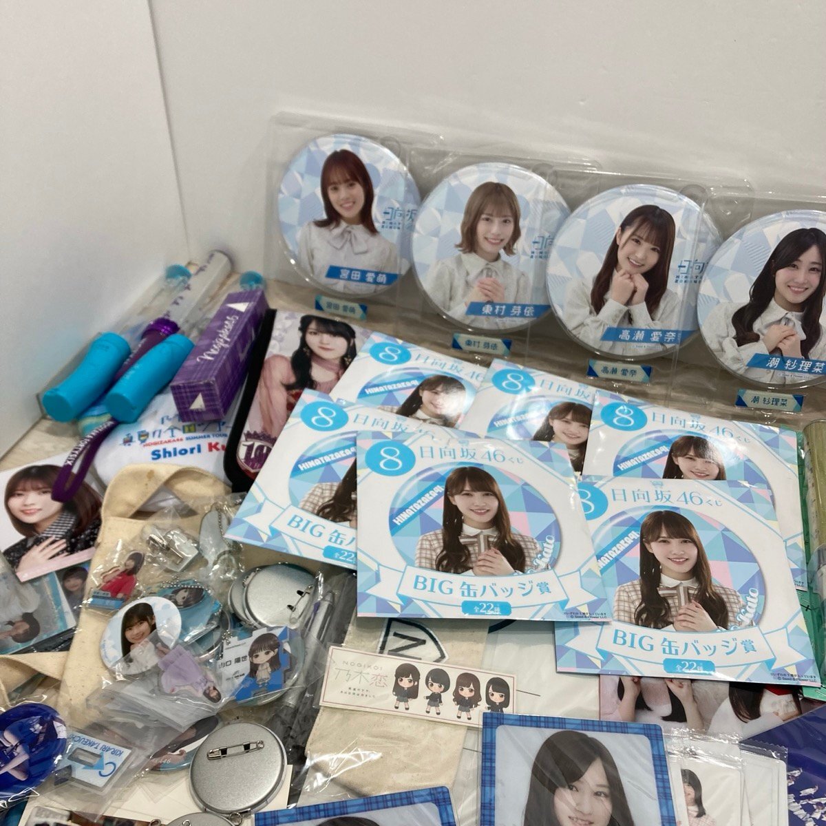② 坂道 乃木坂 日向坂 欅坂 46 グッズ ( 缶バッジ、クリア