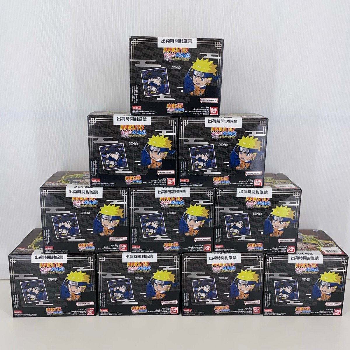 ④未使用 10箱セット NARUTO -ナルト- 疾風伝 忍界シール ④未使用 10箱セット NARUTO -ナルト- 疾風伝 忍界シール