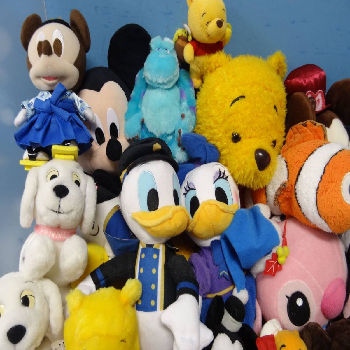 ディズニー ミニぬいぐるみ 78体 マスコット 大量 ミッキー ディズニー ミニぬいぐるみ 78体 マスコット 大量 ミッキー
