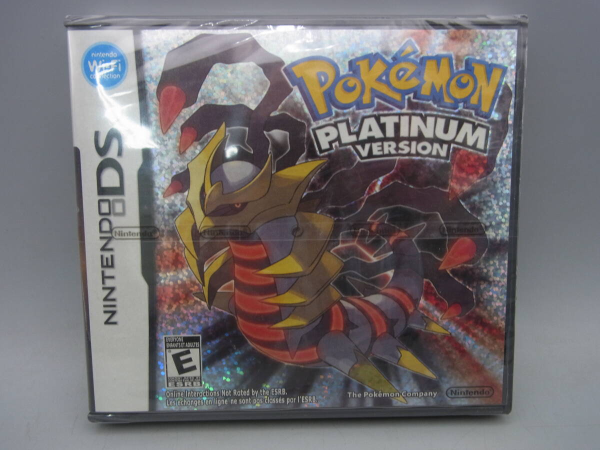 F52-6/超希少 未開封 DS ポケットモンスター プラチナ 輸入盤 F52-6/超希少 未開封 DS ポケットモンスター プラチナ 輸入盤