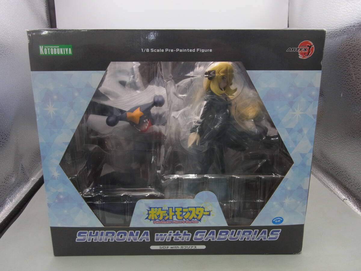 F58-14/ARTFX J ポケモン シロナ with ガブリアス 1/8 Pokemon F58-14/ARTFX J ポケモン シロナ with ガブリアス 1/8 Pokemon