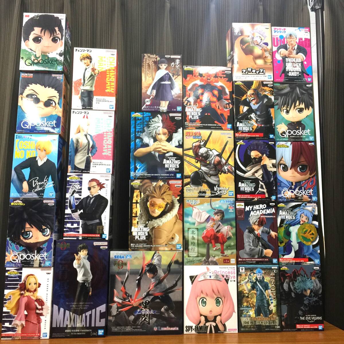 未開封 ジャンプフィギュア まとめ 27点 ヒロアカ多め ワンピ 未開封 ジャンプフィギュア まとめ 27点 ヒロアカ多め ワンピ