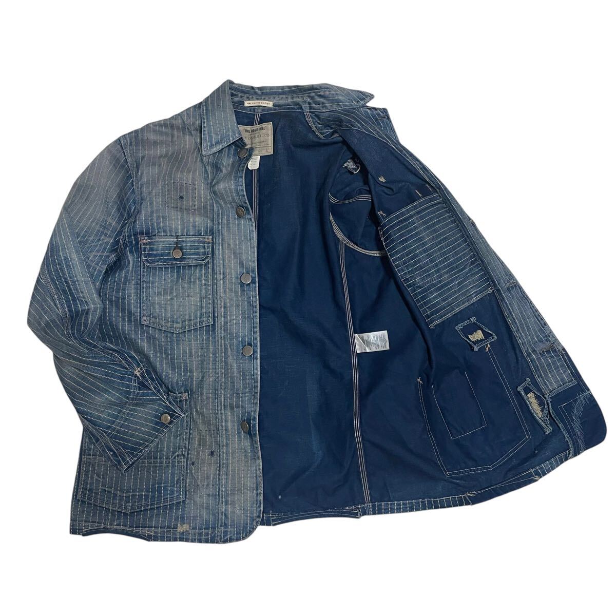 DOBLE RL/RRL/カバーオール/L/ウォバッシュ/リミテッド DOBLE RL/RRL/カバーオール/L/ウォバッシュ/リミテッド
