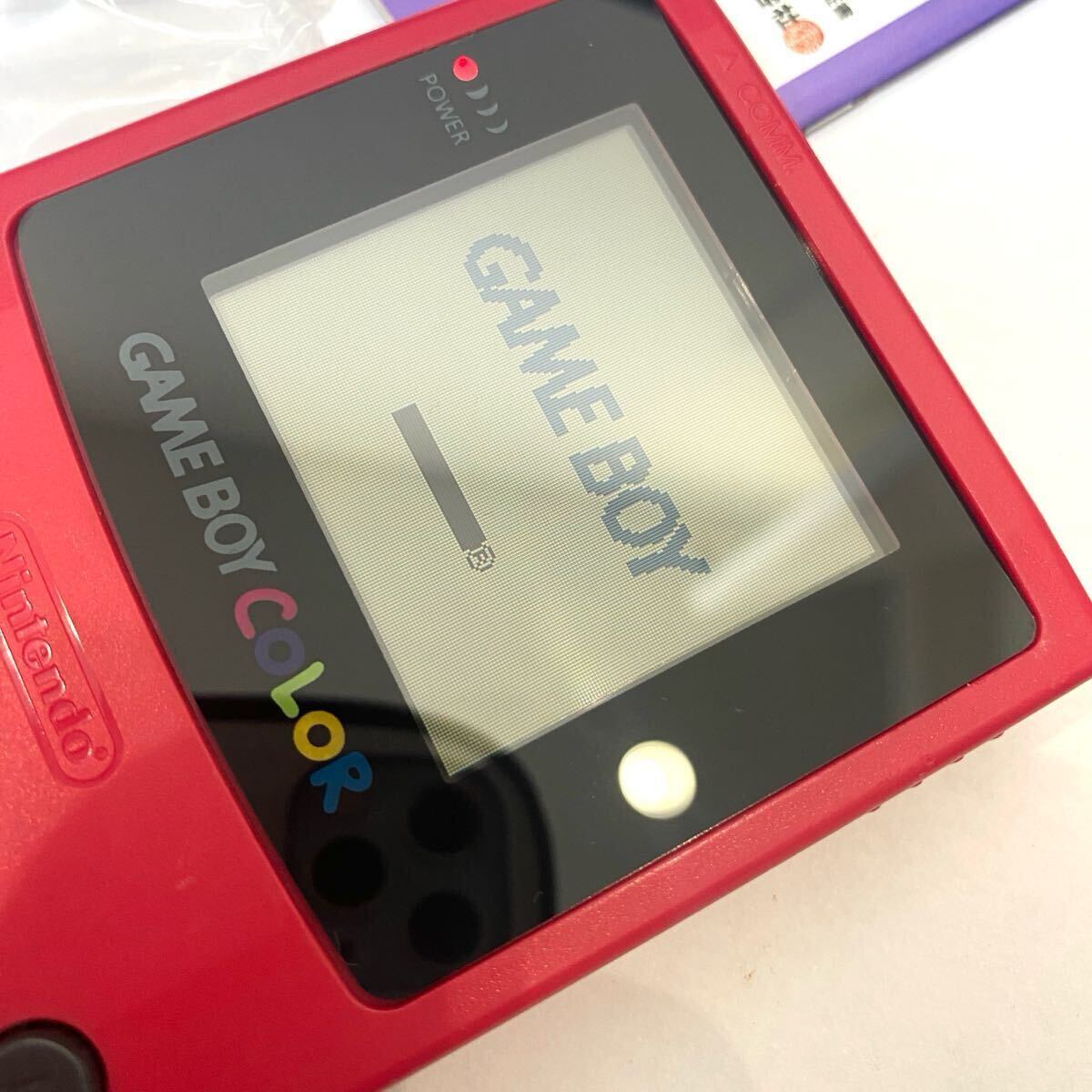 新品同様】ゲームボーイカラー □ほぼ 新品未使用並極美品 新品同様】ゲームボーイカラー □ほぼ 新品未使用並極美品
