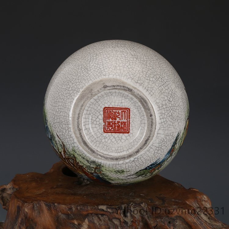 高品質 官窯焼き 粉彩描金 花瓶 磁器 景徳鎮 置物 中国陶磁 中国 高品質 官窯焼き 粉彩描金 花瓶 磁器 景徳鎮 置物 中国陶磁 中国