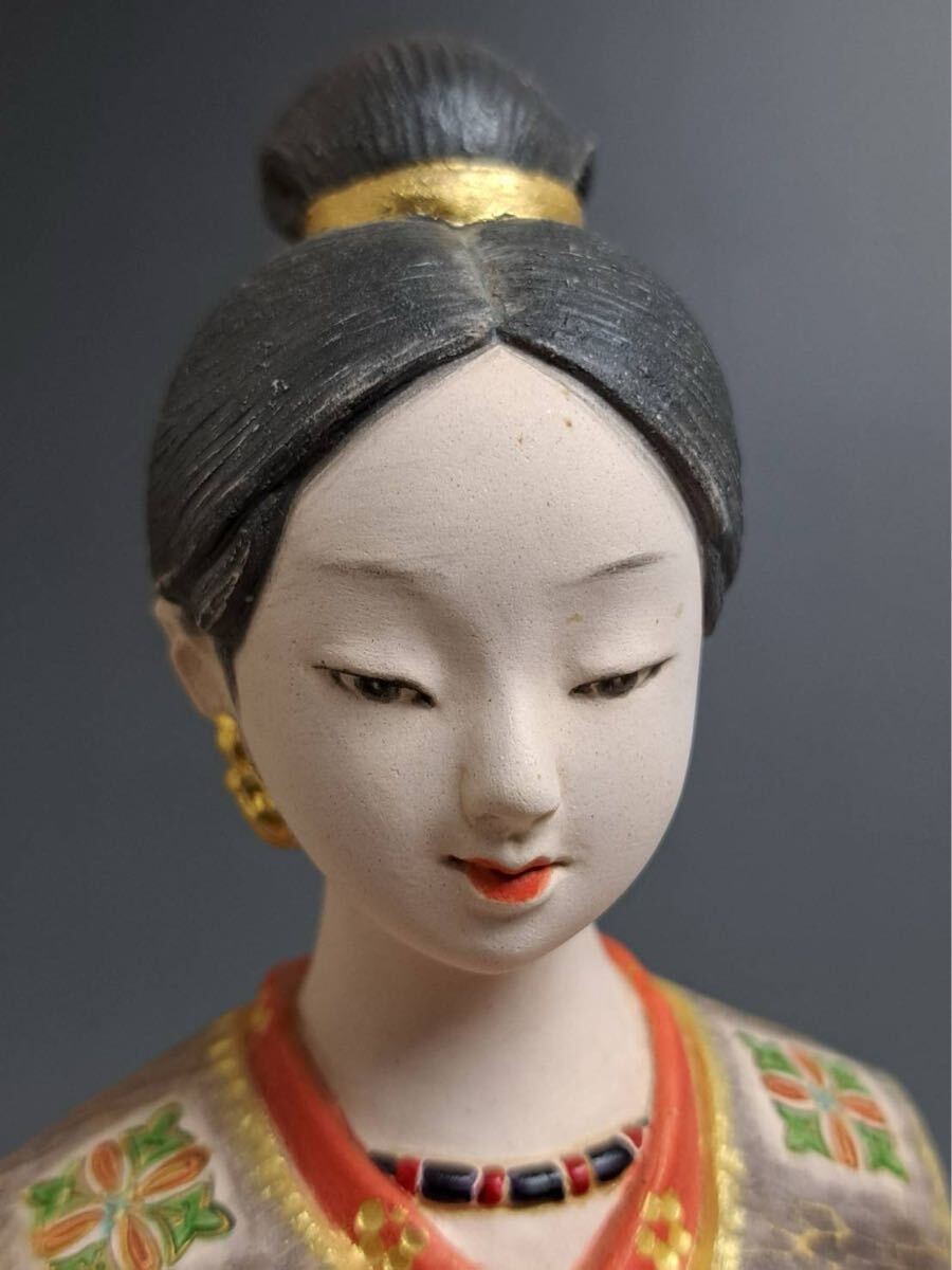 無形文化財保持者 川崎幸子 博多人形「紫野」伝統工芸士 美人 無形文化財保持者 川崎幸子 博多人形「紫野」伝統工芸士 美人