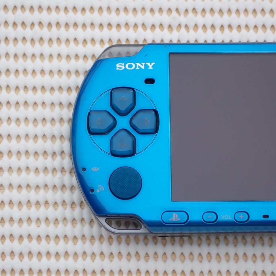 PSP-3000 本体 ブルー 動作確認済み (SONY プレイステーション PSP-3000 本体 ブルー 動作確認済み (SONY プレイステーション
