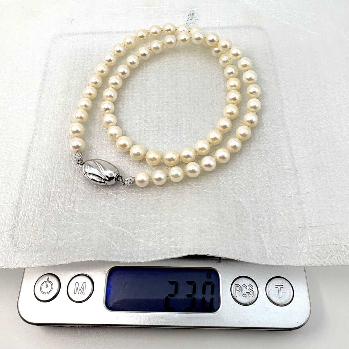 パールネックレス 本真珠 パール ネックレス ホワイト系 SILVER パールネックレス 本真珠 パール ネックレス ホワイト系 SILVER