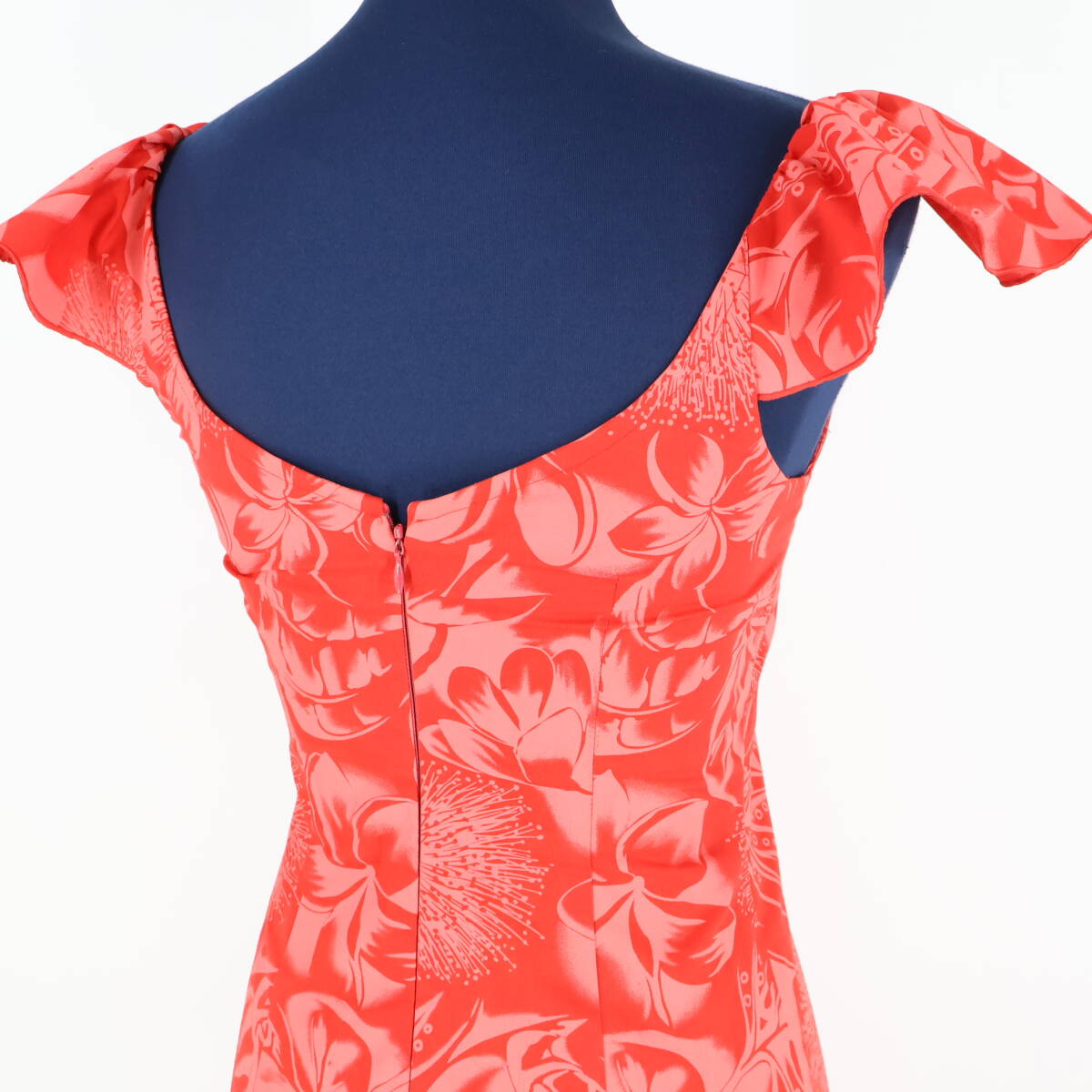 美品 日本製 フラダンス衣装】レッド MermaidLine MMJ 美品 日本製 フラダンス衣装】レッド MermaidLine MMJ