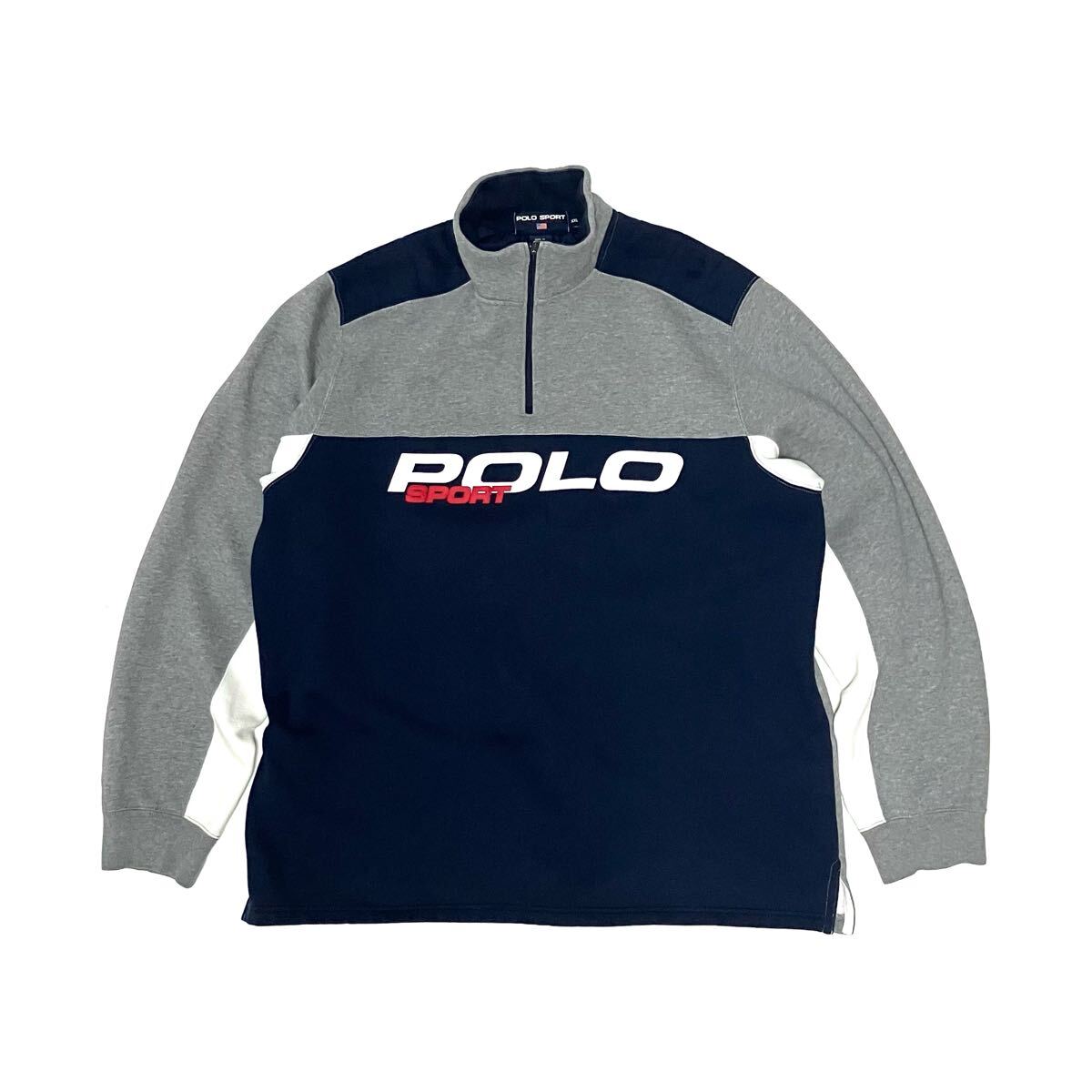 XXL ポロスポーツ Polo Sport ハーフジップ スウェット スエット XXL ポロスポーツ Polo Sport ハーフジップ スウェット スエット
