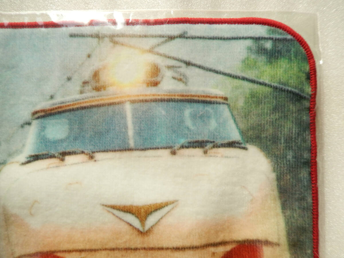 《 レジェンド 車両 デザイン ハンカチ 　【 特急 能登 ラストラン 】　》☆★☆★☆★☆ 鉄道 電車 グッズ 列車 ハンドタオル