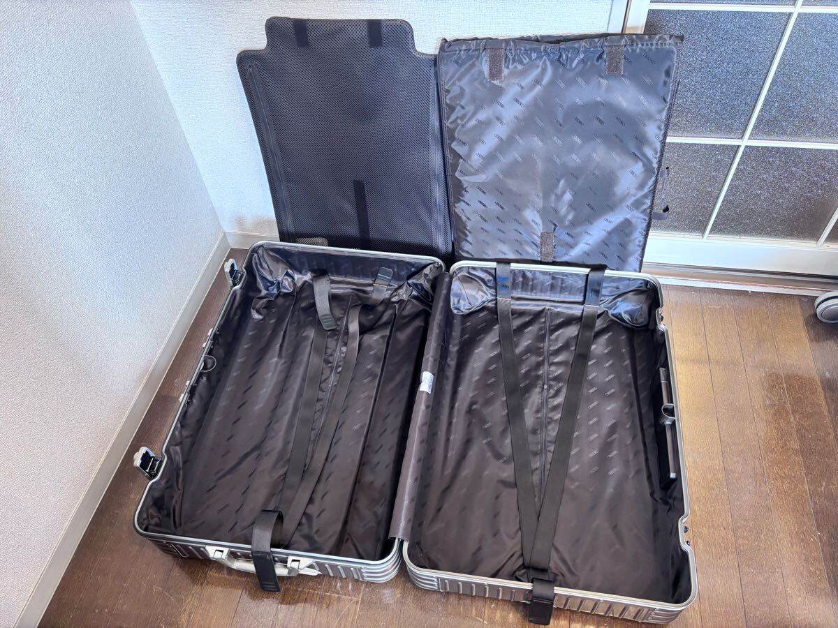 RIMOWA 924.73 TOPAS TITANIUM 82L スーツケース 4輪 シャンパン RIMOWA 924.73 TOPAS TITANIUM 82L スーツケース 4輪 シャンパン