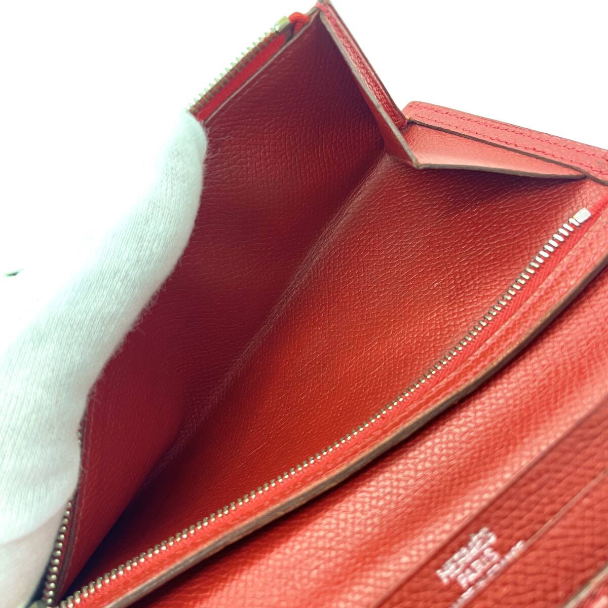 505】1円〜 HERMES/エルメス べアン 二つ折り 長財布 ウォレット 505】1円〜 HERMES/エルメス べアン 二つ折り 長財布 ウォレット