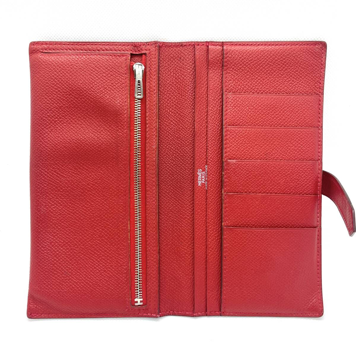 505】1円〜 HERMES/エルメス べアン 二つ折り 長財布 ウォレット 505】1円〜 HERMES/エルメス べアン 二つ折り 長財布 ウォレット
