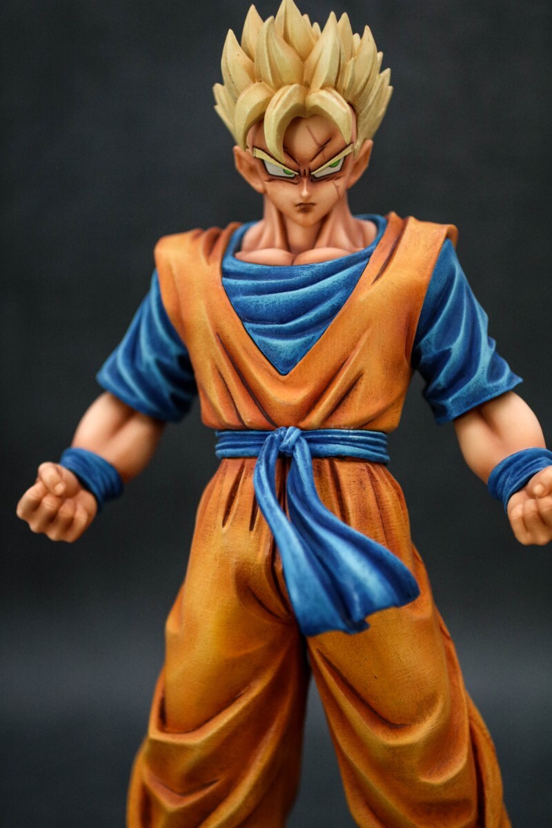 ドラゴンボール フィギュア リペイント 孫悟飯 未来悟飯 一番