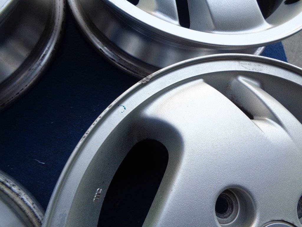 [ включая доставку ]* Honda оригинальный aluminium ENKEI производства * жизнь Vamos * 4J/+40 PCD 100 * 4 шт. комплект *