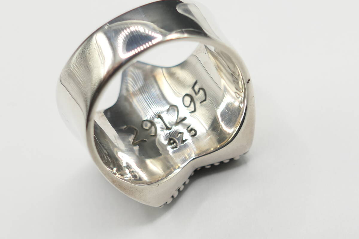  новый товар 21 номер 291295 Homme sterling циркон черный кольцо 