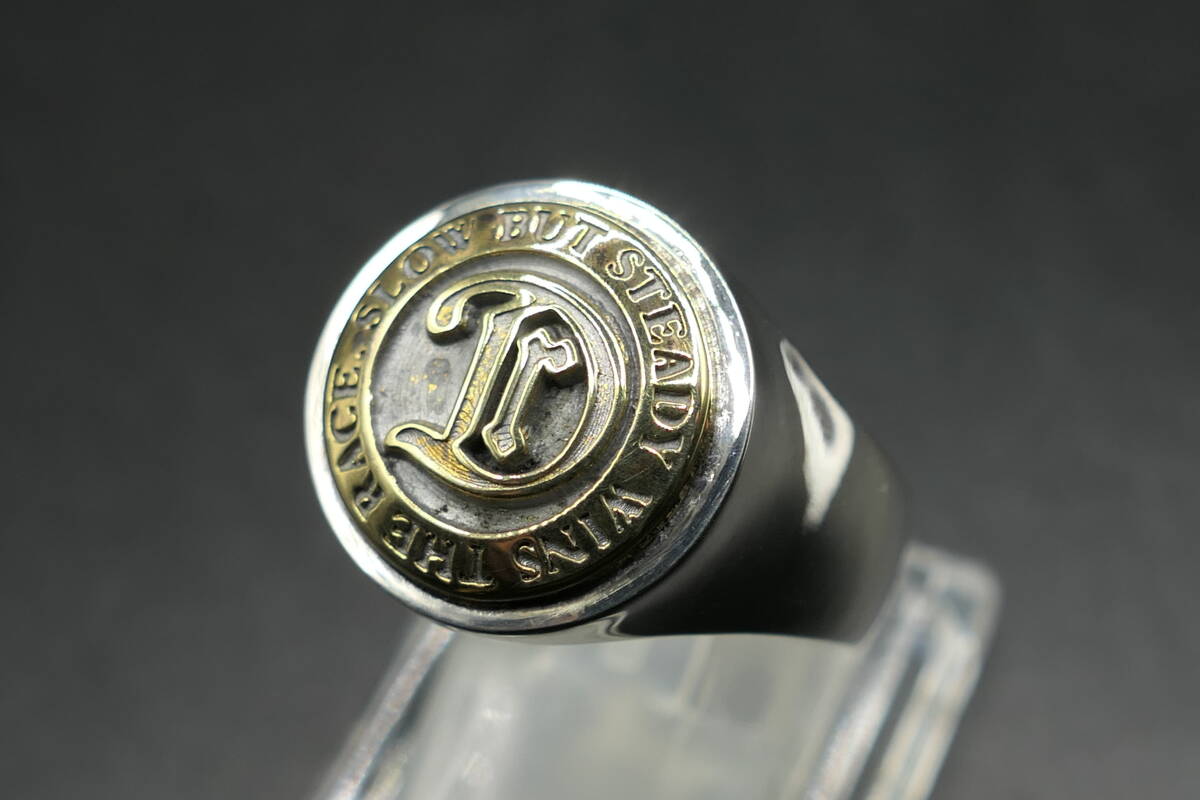 新品　23號(hào)　ドクターモンロー　コンチョ　リング　真鍮　指輪　カレッジリング