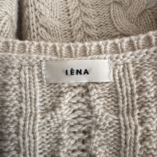 イエナ IENA 長(zhǎng)袖セーター/ニット - アイボリー レディース クルーネック 美品 トップス