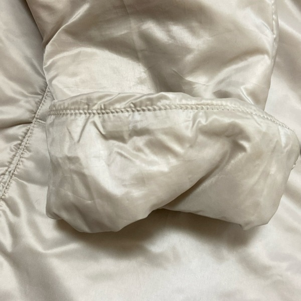 マックスマーラ Max Mara ブルゾン サイズUS 2 - 白 レディース 長袖/中綿/CAMELUXE/ジップアップ/The Cube/春/秋 ジャケット_画像7