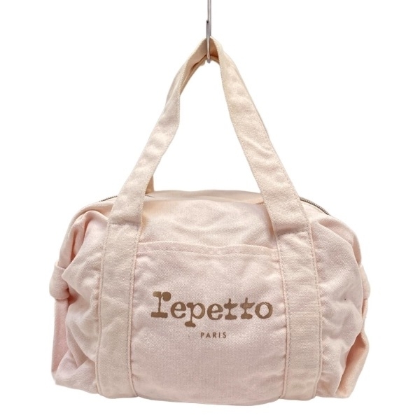  Repetto repetto ручная сумочка - хлопок свет розовый × bronze сумка 