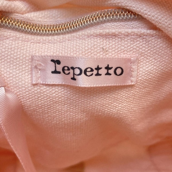  Repetto repetto ручная сумочка - хлопок свет розовый × bronze сумка 