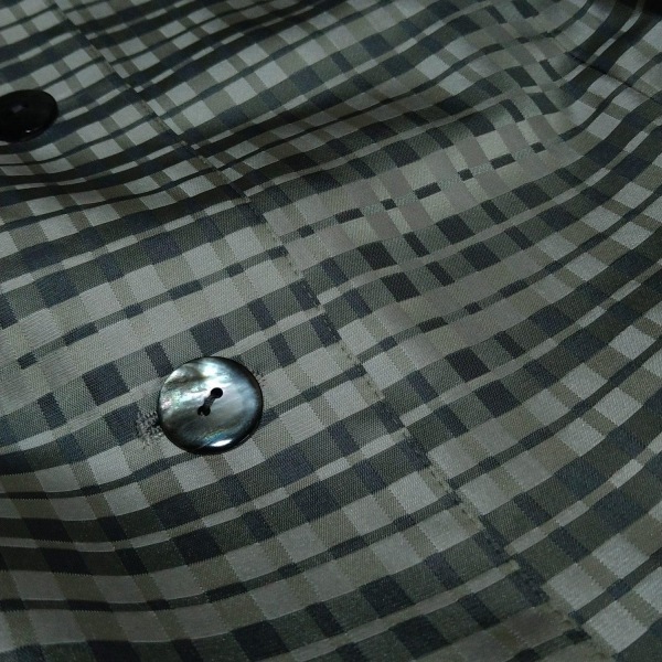 レリアン Leilian サイズ9 M - ベージュ×グレー レディース 長袖/春/秋 美品 コート_画像6