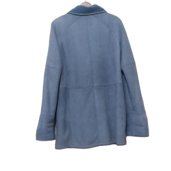 ロエベ LOEWE サイズ42. - ムートン ブルーグレー レディース 毛皮/長(zhǎng)袖/冬 コート