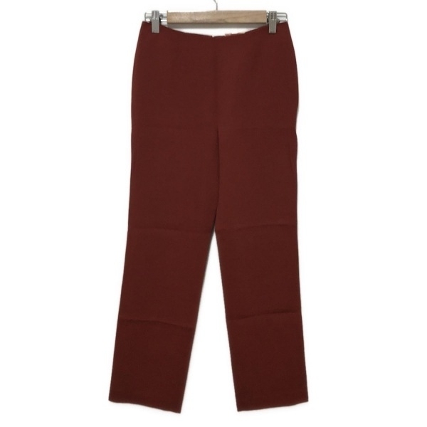 シビラ Sybilla パンツ サイズ63-90 - レッド レディース フルレングス ボトムス