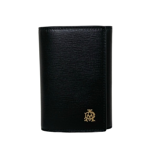 ダンヒル dunhill/ALFREDDUNHILL キーケース - レザー 黒 6連フック/キーリング付き 美品 財(cái)布